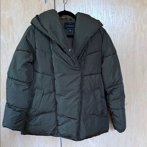 Lucky Brand Olive Puffer Jacket